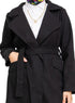 Black Long Feather Jacket - Khotwh